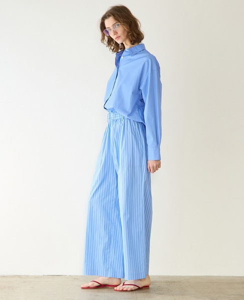 ESSENTIAL レギュラーシャツ 詳細画像 サックス 5