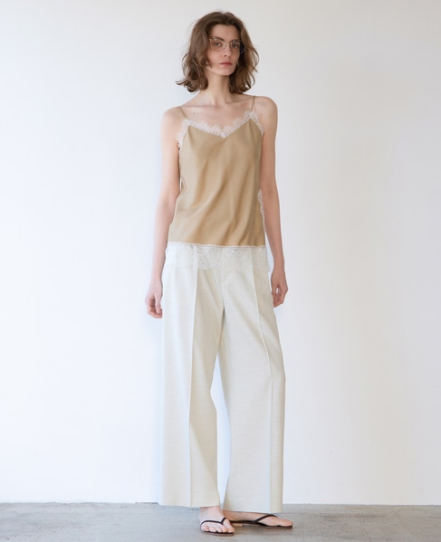 リバーレースキャミ 詳細画像 キャメル 4