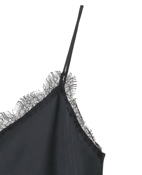 リバーレースキャミ 詳細画像 ブラック 4