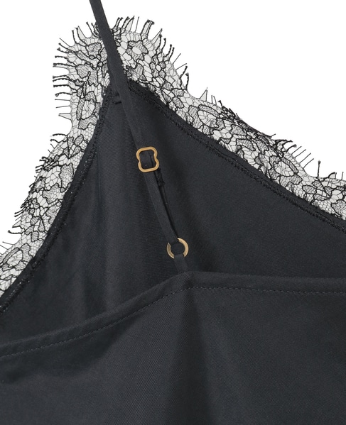 リバーレースキャミ 詳細画像 ブラック 5