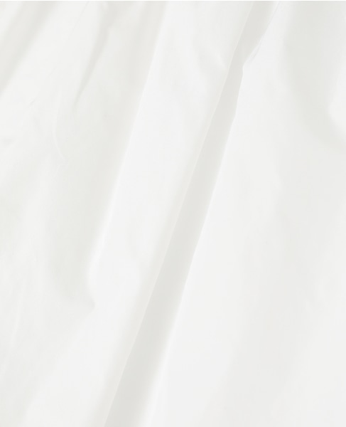 【l’heritage martinique/レリタージュ マルティニーク】マイクロイタリアンタフタレースシャツ 詳細画像 ホワイト 14