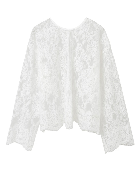 レース2WAYブラウス 詳細画像 ホワイト 1