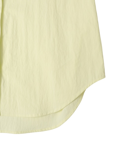 ウェザークロス/ストライプビッグシャツ（セットアップ可） 詳細画像 イエロー 5