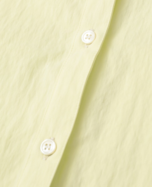 ウェザークロス/ストライプビッグシャツ（セットアップ可） 詳細画像 イエロー 6