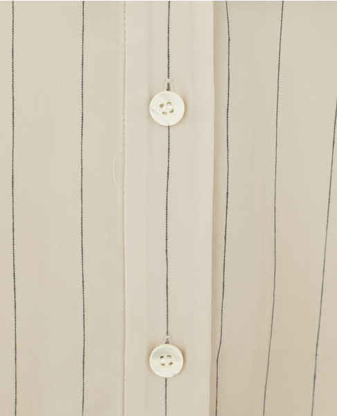 【l’heritage martinique/レリタージュ マルティニーク】シルキーキュプラブラウス 詳細画像 ストライプ 8