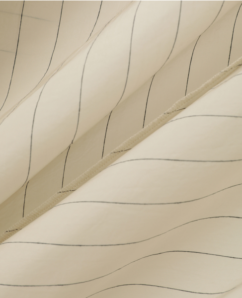 【l’heritage martinique/レリタージュ マルティニーク】シルキーキュプラブラウス 詳細画像 ストライプ 9