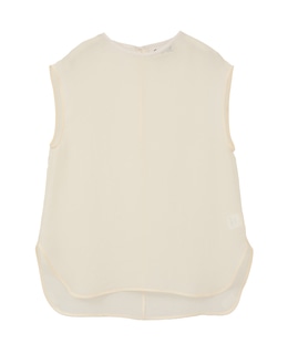 【l&rsquo;heritage martinique/レリタージュ マルティニーク】キュプラオーガンジースリーブレストップ