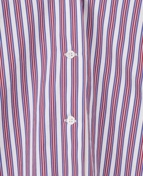 【l’heritage martinique/レリタージュ マルティニーク】コットンポプリンシャツ 詳細画像 ストライプ 6