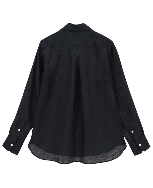 リネンパールスキッパー 詳細画像 ネイビー 3