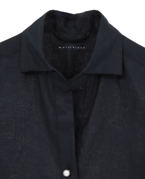 リネンパールスキッパー 詳細画像 ネイビー 4