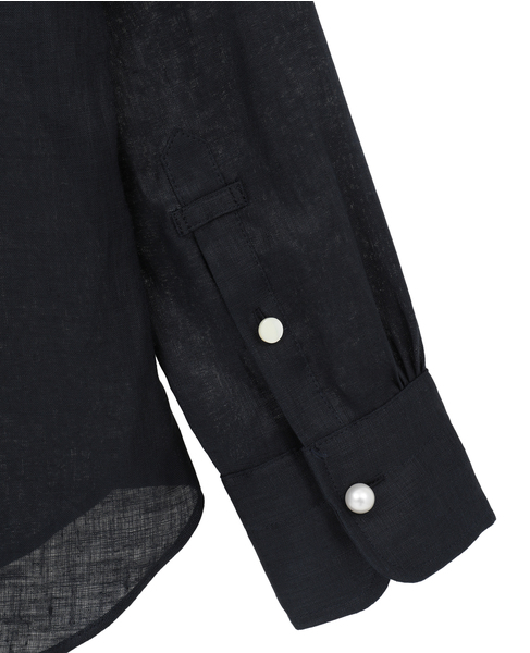 リネンパールスキッパー 詳細画像 ネイビー 6