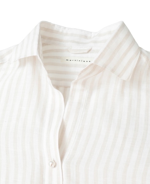 リネンパールスキッパー 詳細画像 ストライプ 3