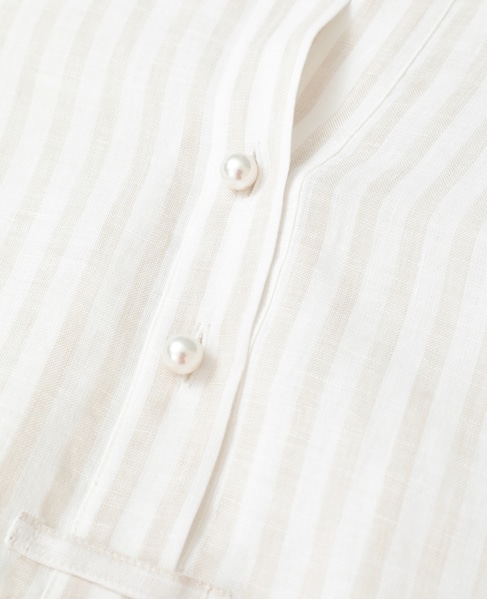 リネンパールスキッパー 詳細画像 ストライプ 6