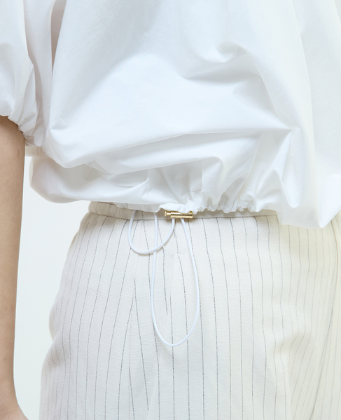 ギャザーバルーンプルオーバー 詳細画像 ホワイト 10