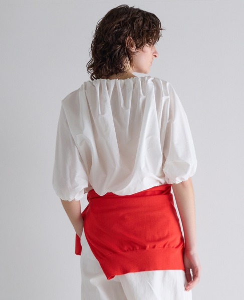 ギャザーバルーンプルオーバー 詳細画像 ホワイト 3