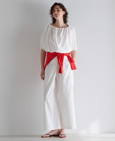 ギャザーバルーンプルオーバー 詳細画像 ホワイト 4