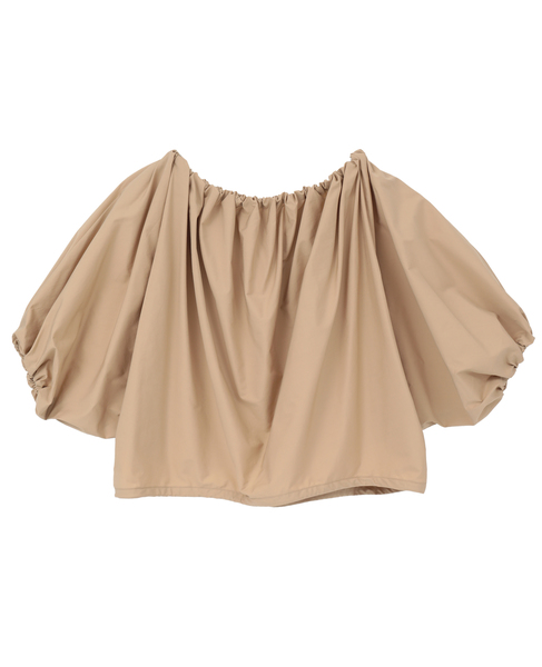 ギャザーバルーンプルオーバー 詳細画像 ベージュ 2