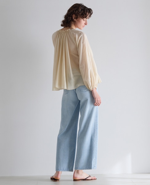 プリーツブラウス 詳細画像 アイボリー 6