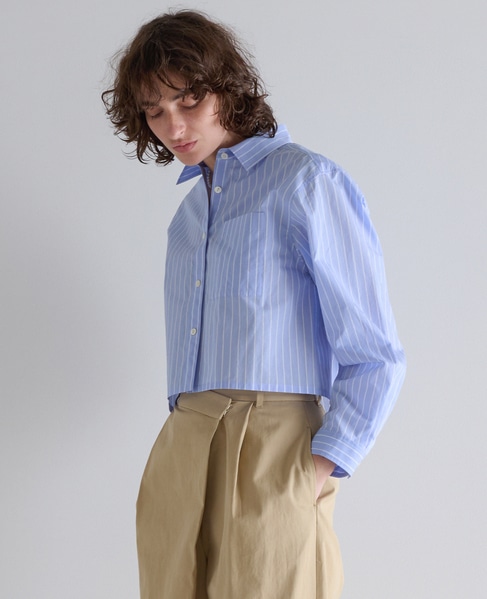 ショートシャツ 詳細画像 ブルーストライプ 2