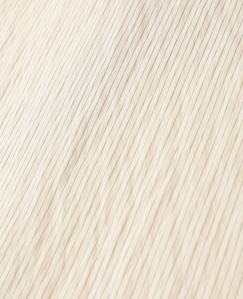 【l’heritage martinique/レリタージュ マルティニーク】コージーストライプショートスリーブシャツ（セットアップ可） 詳細画像 ベージュ 8