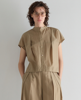 タッサーコクーンブラウス（セットアップ可）