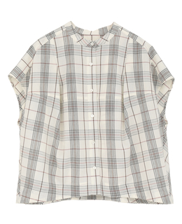 タッサーコクーンブラウス（セットアップ可）