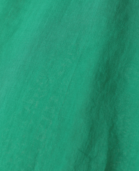 ラミーネックギャザーブラウス 詳細画像 グリーン 6