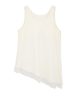 キュプラフィブリルシャンブレーレースタンク（セットアップ可）