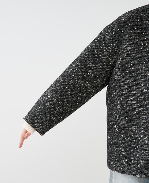 ノーカラーコート 詳細画像 ブラック 12