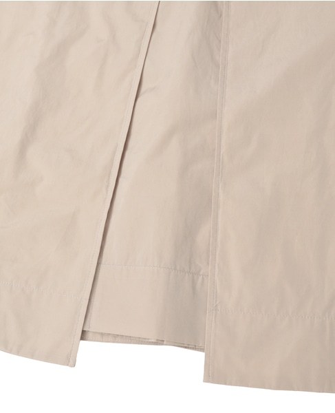 【l’heritage martinique/レリタージュ マルティニーク】テクニカルコットンタフタステンカラーコート 詳細画像 ライトベージュ 17
