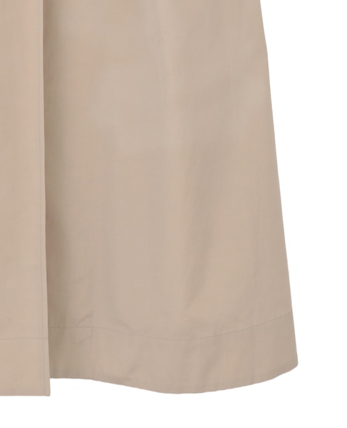 【l’heritage martinique/レリタージュ マルティニーク】テクニカルコットンタフタステンカラーコート 詳細画像 ライトベージュ 5