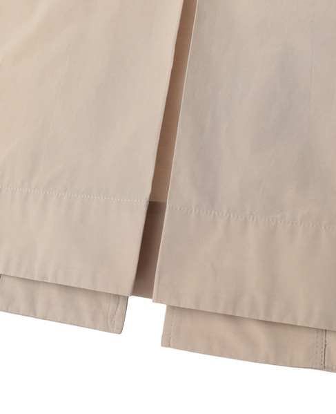 【l’heritage martinique/レリタージュ マルティニーク】テクニカルコットンタフタステンカラーコート 詳細画像 ライトベージュ 8