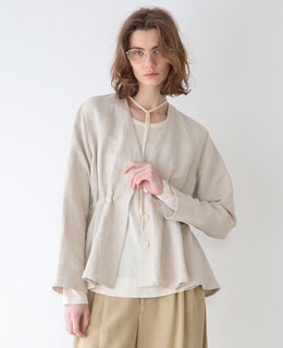 ソフトリネンタックジャケット（セットアップ可）