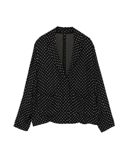 【l’heritage martinique/レリタージュ マルティニーク】ドットカットジャガードジャケット（セットアップ可）