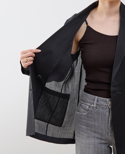 フィブリルラミージャケット 詳細画像 ブラック 12