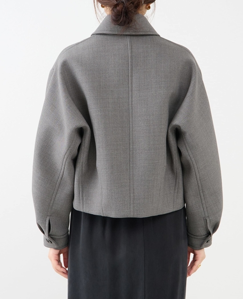 ギャバボンディングブルゾン 詳細画像 グレー 11