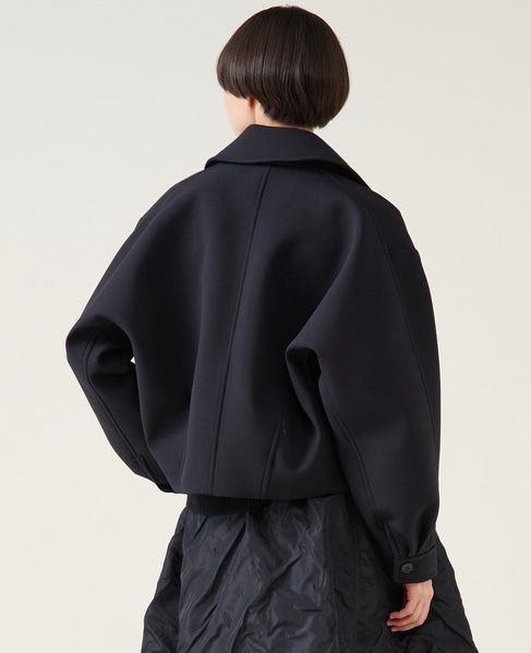 ギャバボンディングブルゾン 詳細画像 ブラック 4