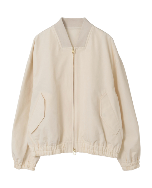 ロクヨンナイロンリブブルゾン 詳細画像 オフホワイト 1