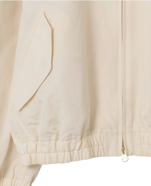 ロクヨンナイロンリブブルゾン 詳細画像 オフホワイト 5