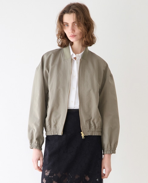 ロクヨンナイロンリブブルゾン 詳細画像 カーキ 1