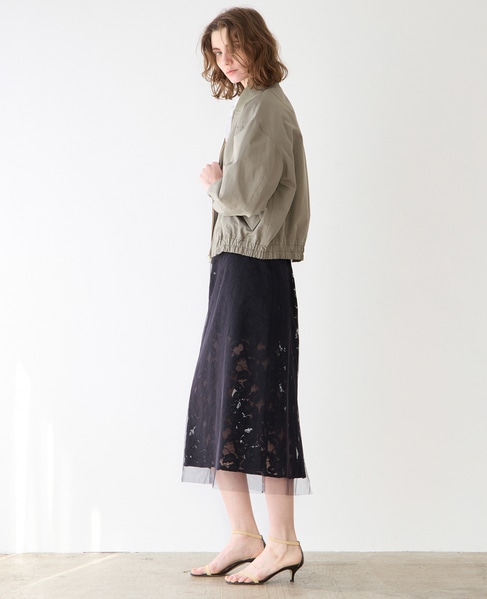 ロクヨンナイロンリブブルゾン 詳細画像 カーキ 5