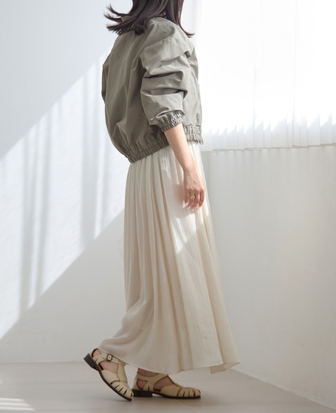 ロクヨンナイロンリブブルゾン 詳細画像 カーキ 9