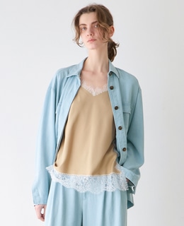 マットヴィンテージシャツブルゾン