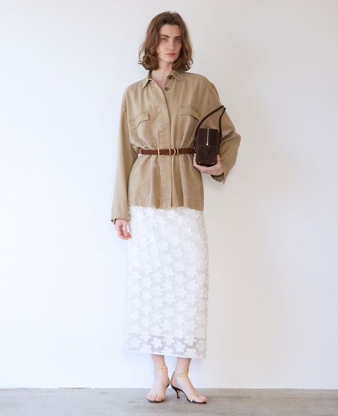 マットヴィンテージシャツブルゾン 詳細画像 ベージュ 5