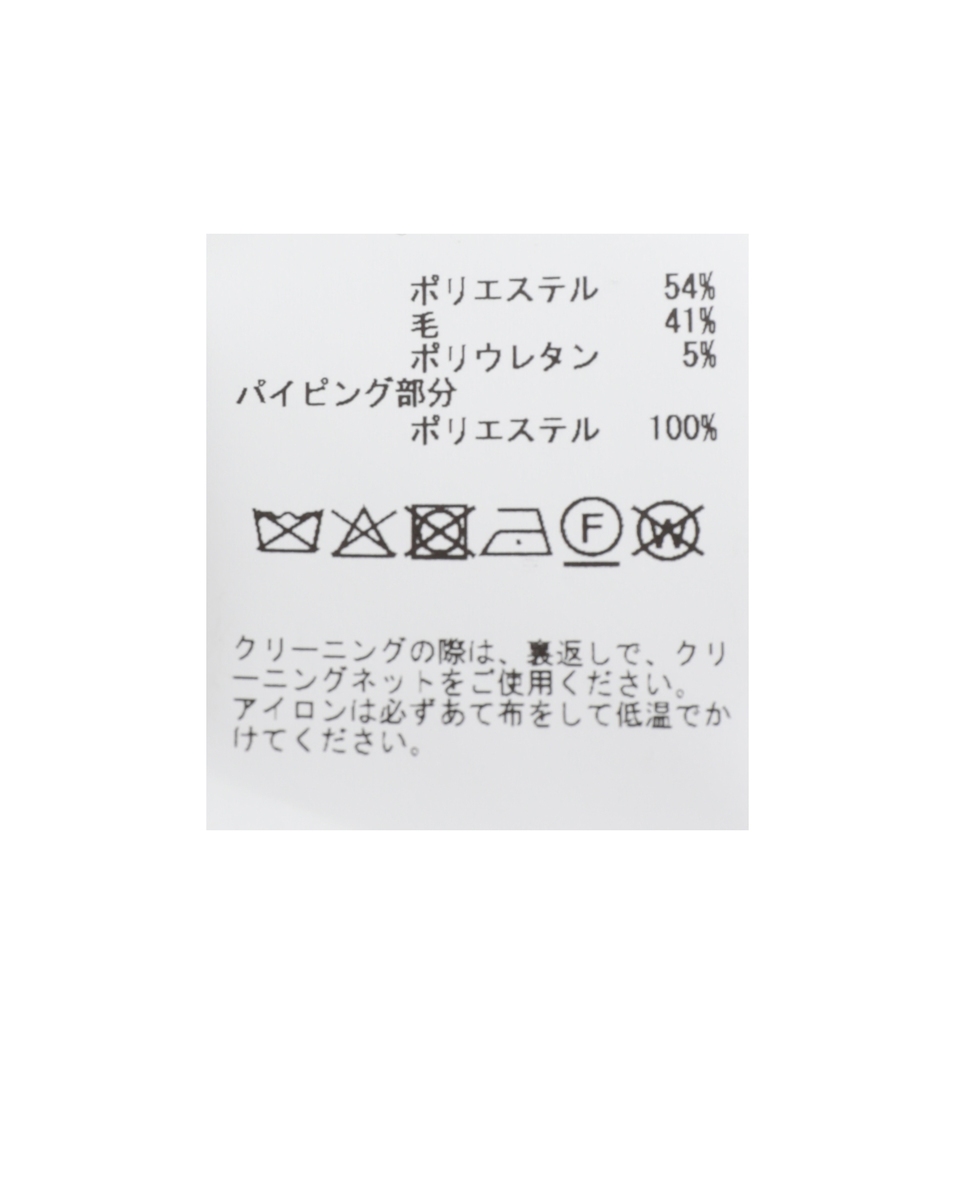 【l&rsquo;heritage martinique/レリタージュ マルティニーク】ウーステッドチンツトラックジャケット 詳細画像 ベージュ 15