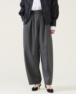 梳毛ギャババレルパンツ