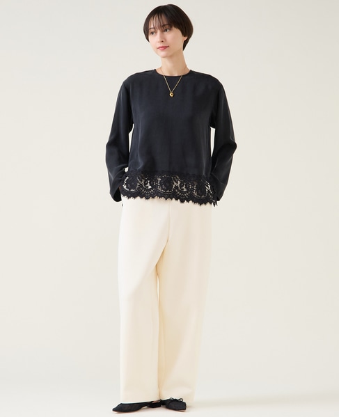 モノトーンダンボールパンツ 詳細画像 オフ 8