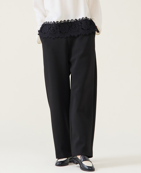 モノトーンダンボールパンツ 詳細画像 ブラック 1