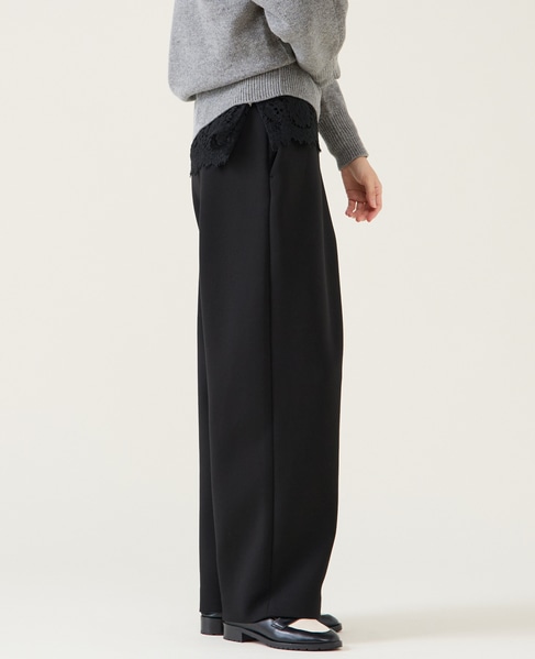モノトーンダンボールパンツ 詳細画像 ブラック 4