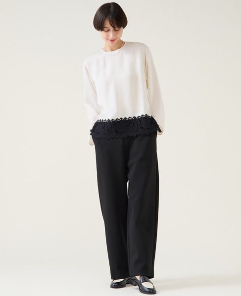 モノトーンダンボールパンツ 詳細画像 ブラック 6